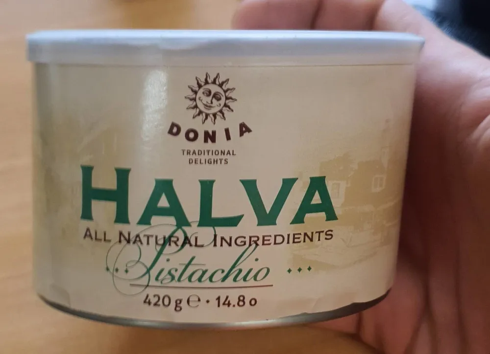 Halva à la pistache