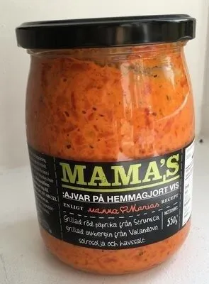 Mama's: Ajvar Mild Roasted Red Pepper Spread - 550G