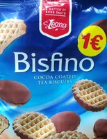 Bisfino  cocoa coated tea biscuits