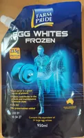 Egg white frozen