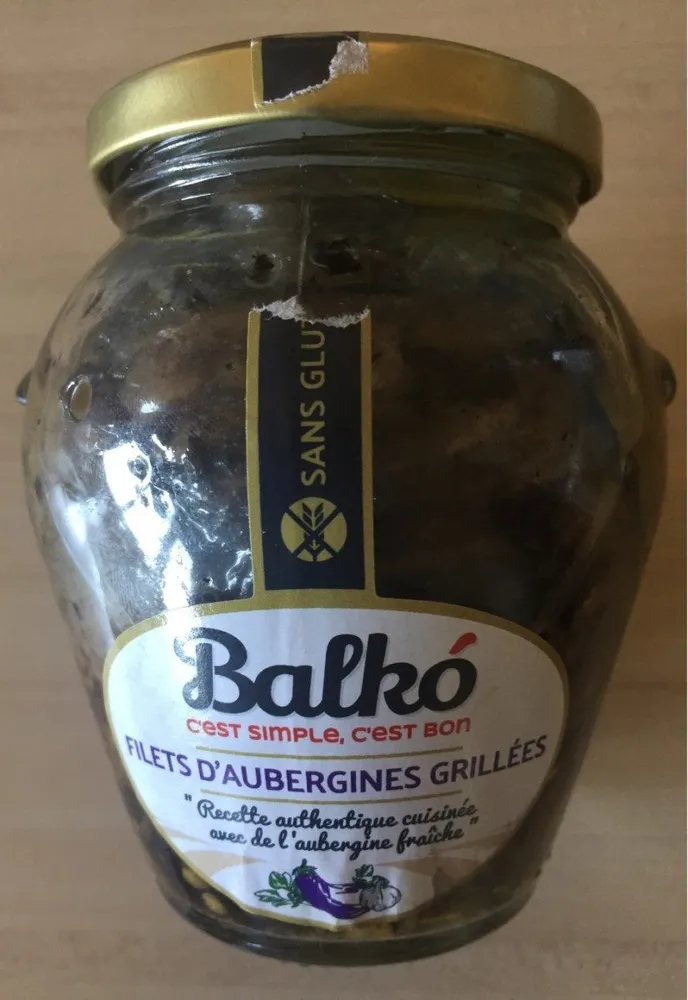 Filets aubergines grillees