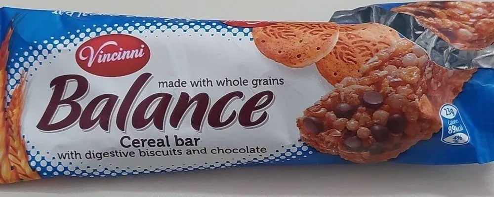 balance cereal bar