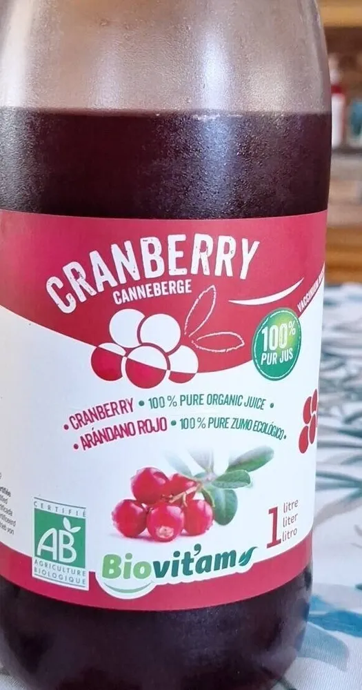 Jus de cranberry