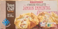 Paniers feuilletés jambon emmental