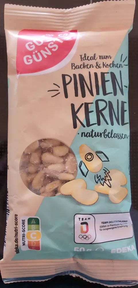 Pinienkerne naturbelassen