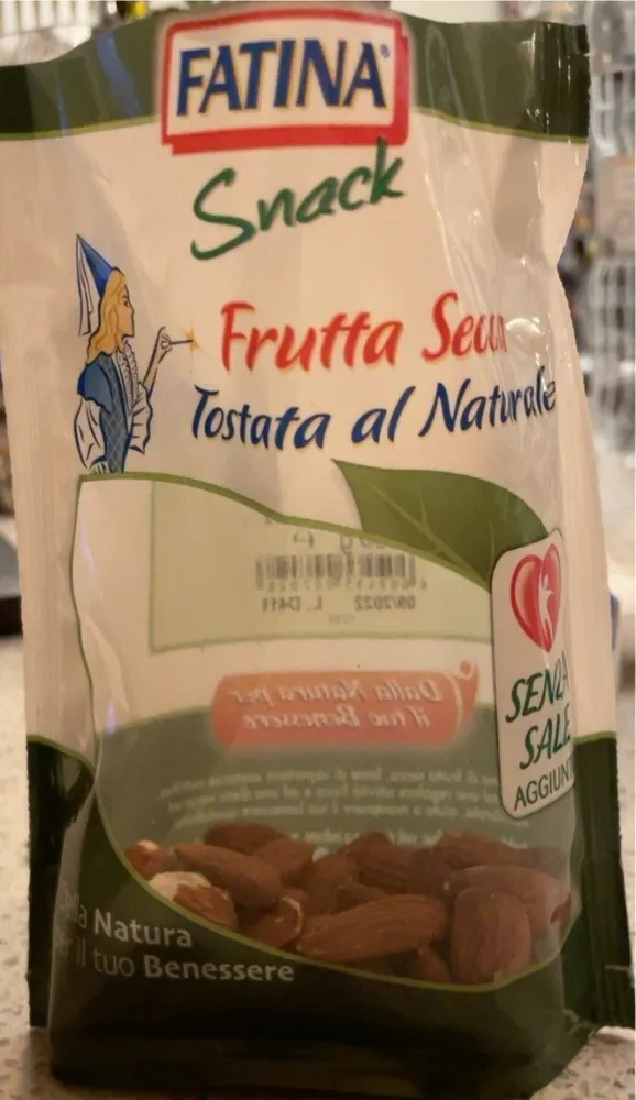 Mandorle tostate al naturale