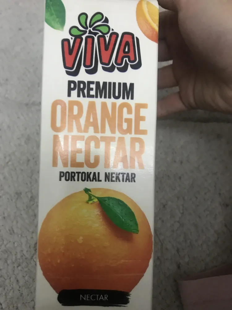 premium orange nectar