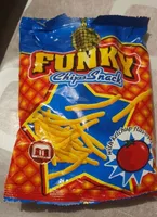 funky chips snacl ketchup
