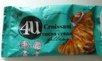 Croissant with Cocoa Cream Filling