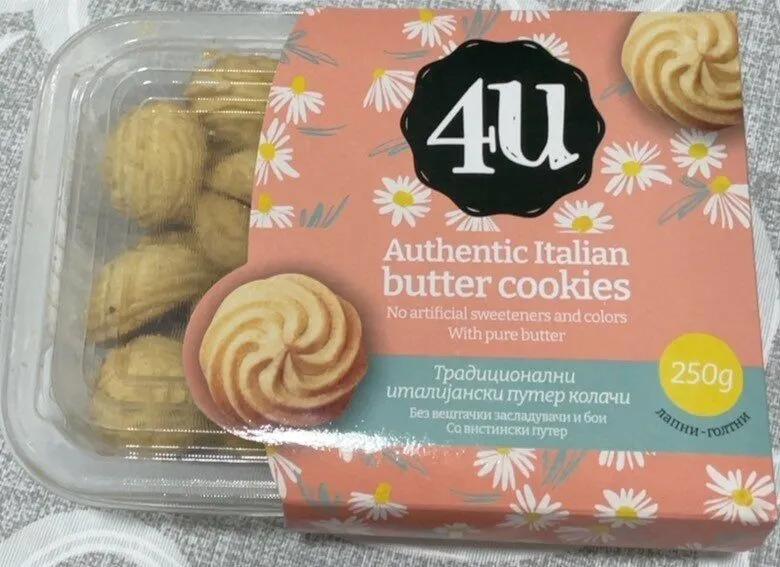 Authentic Italian butter cookies