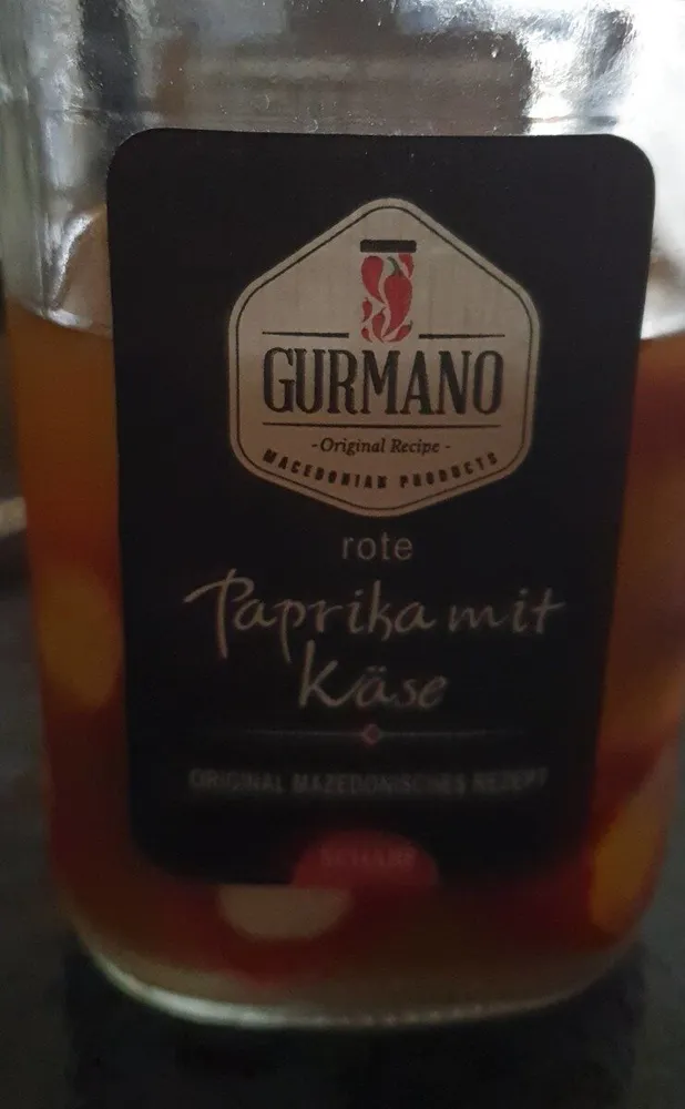 Paprika mit Käse