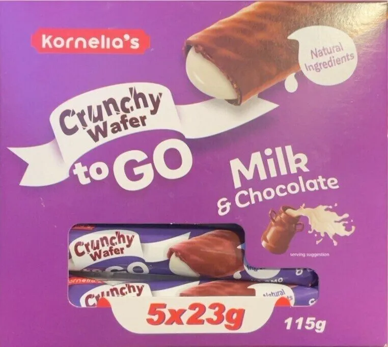 Crunchy wafer milk & chocolate