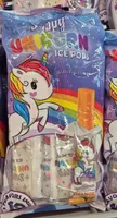 Unicorn ice pops