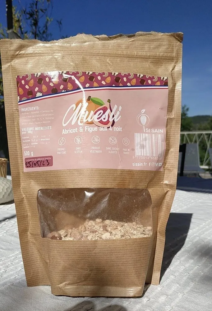 Müesli Abricot et Figue aux 4 noix