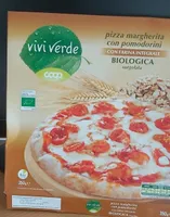 Pizza Margherita con pomodorini y farina integrale biologica
