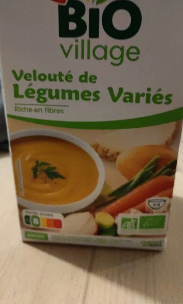 Velouté de légumes variés