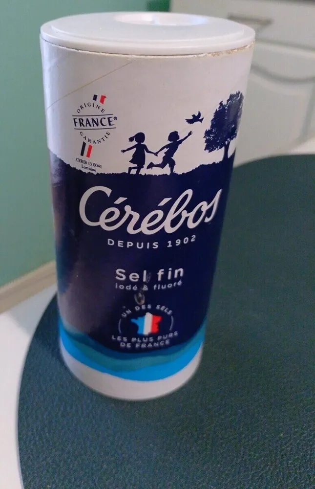 Cérébos sel fin