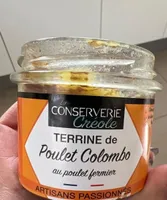 Terrine de poulet colombo
