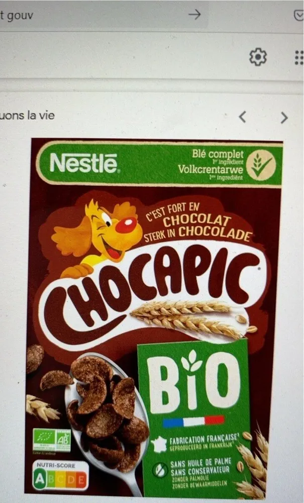 Chocapic bio