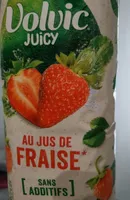 Volvic au jus de fraise