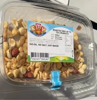 Roasted mix up to 75% peanuts
