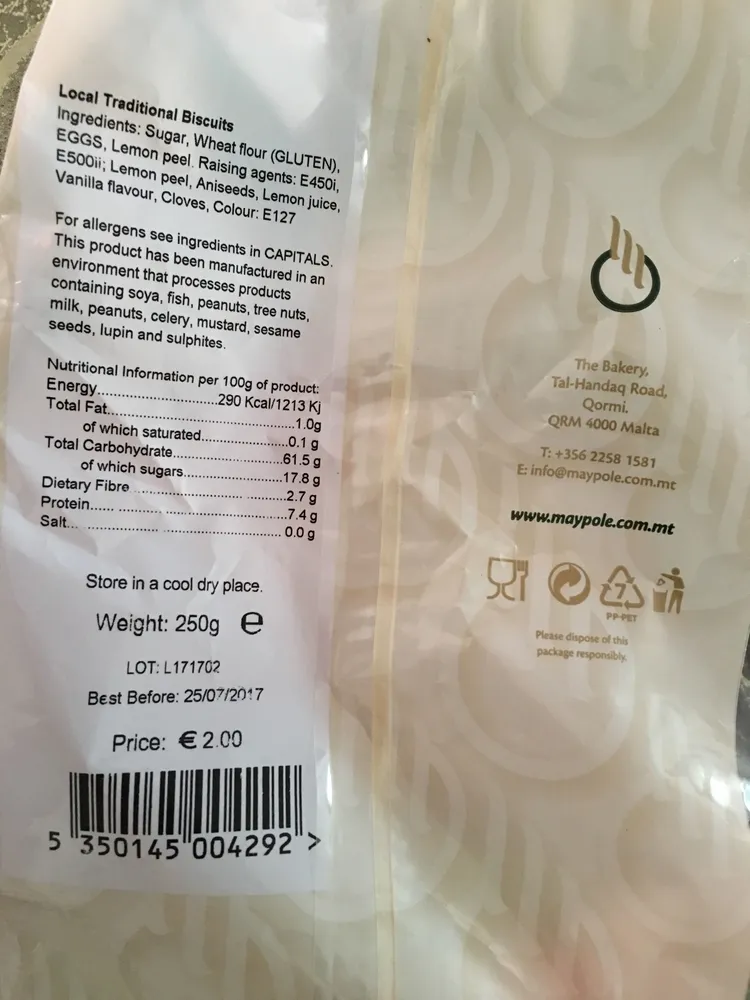 Local Traditional Biscuits