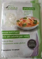 Shirataki spaghetti di Konjac secchi