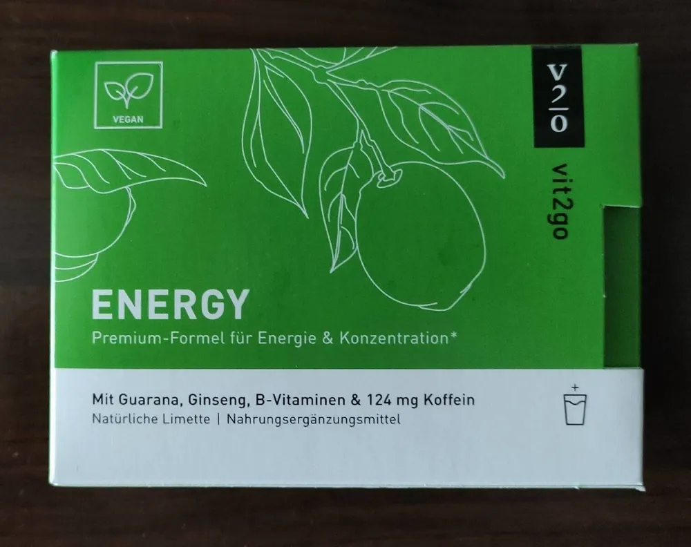 Energy Pulver vegan