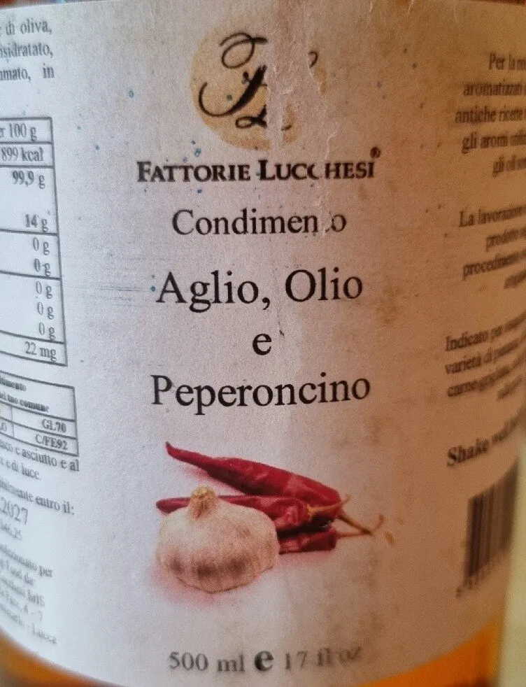 Aglio, Olio e Peperoncino
