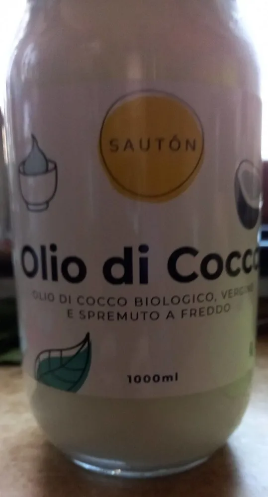 Olio di cocco biologico, vergine e spremuto a freddo