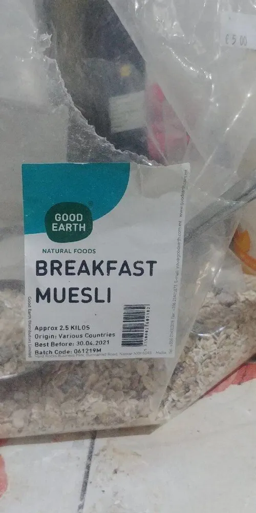 breakfast muesli