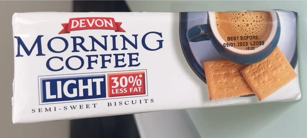 Morning Coffee Semi-Sweet Biscuits