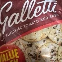 Galletti with sun-dried tomato and basil