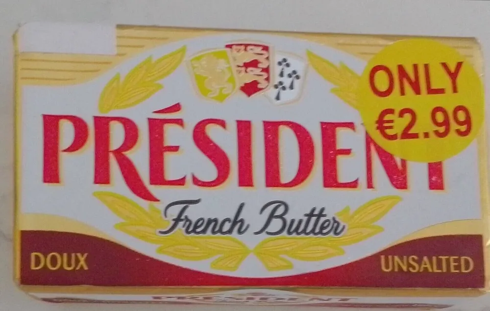 Unsalted French Butter