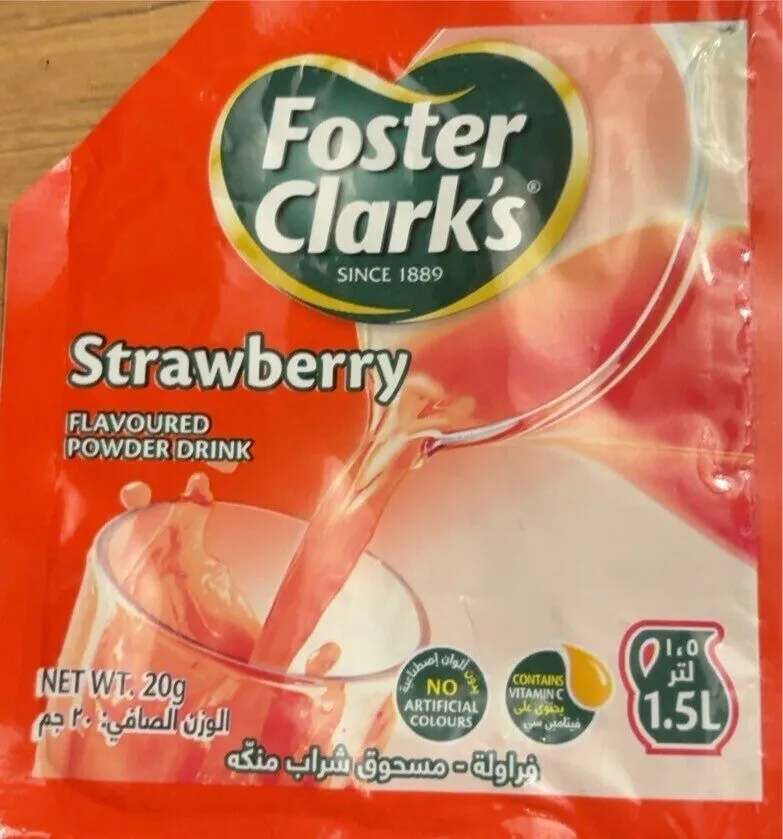 FLAVOURED POWDER Drink strawberry
