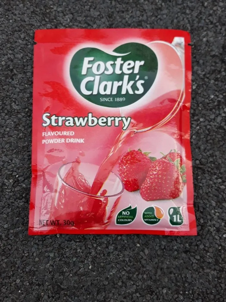 Strawberry Flavoured Powder Drink