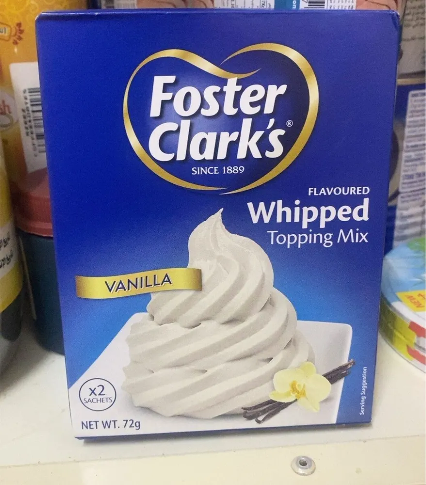 Whipped topping mixكريمه خفق