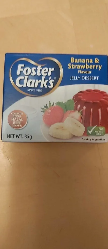 Banana and strawberry