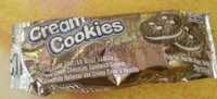 Cream cookies chocolate