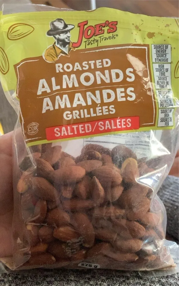 Roasted almonds