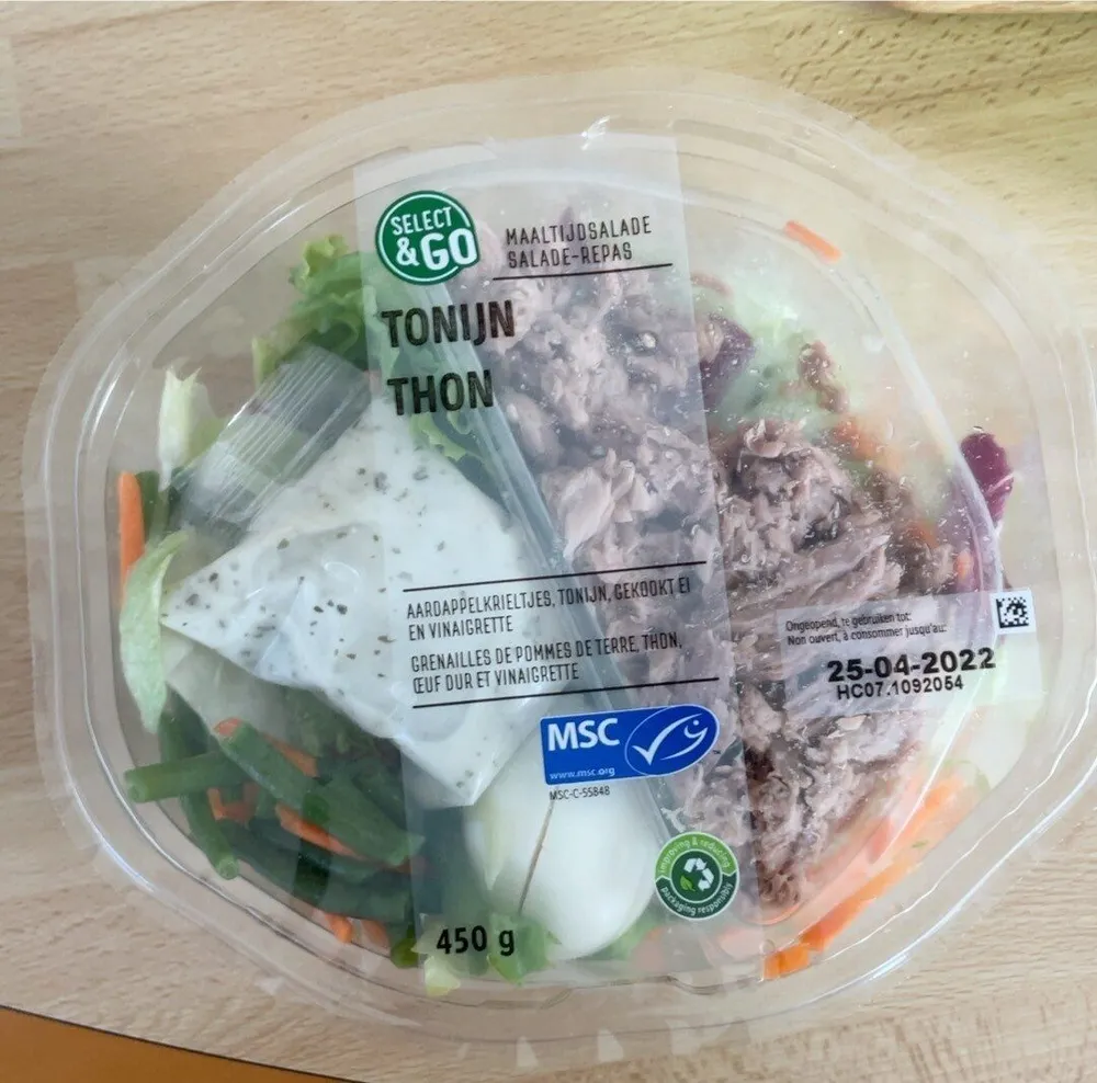 Salade repas thon