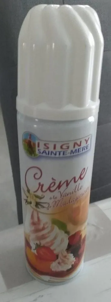 Crème chantilly à la vanille de Madagascar