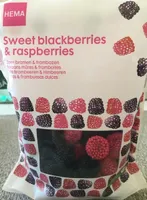 Sweet blackberries & raspberries