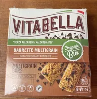 Barrette multigrain con cioccolato fondente