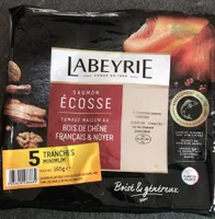 Saumon Écosse fumé maison au bois de chêne français & noyer