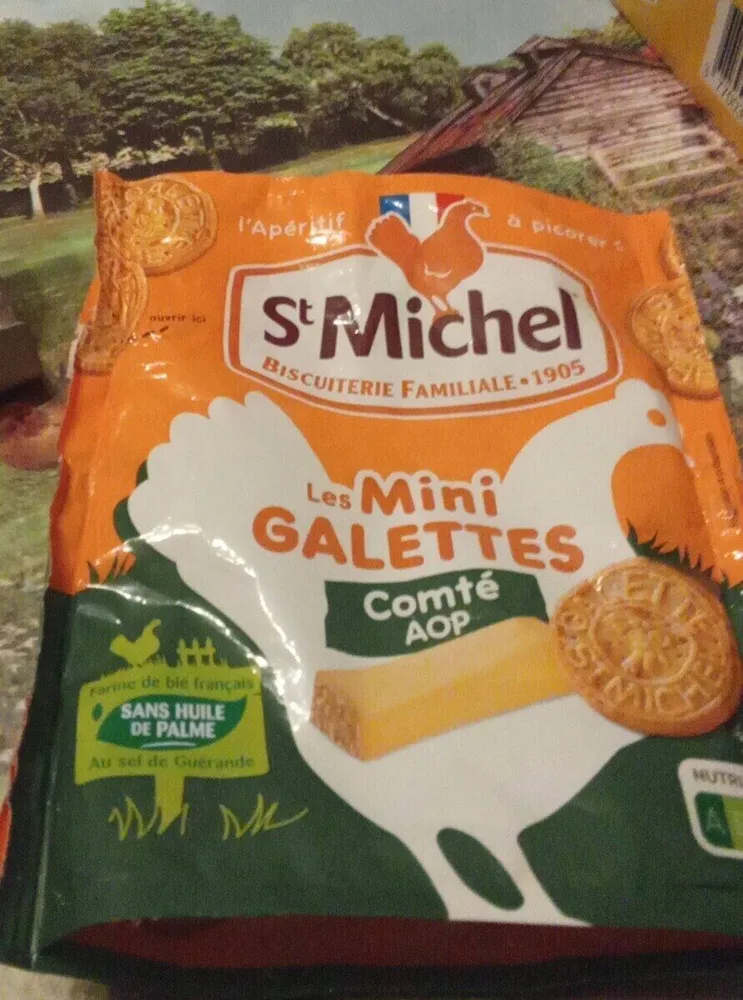 Les mini galettes Comté AOP