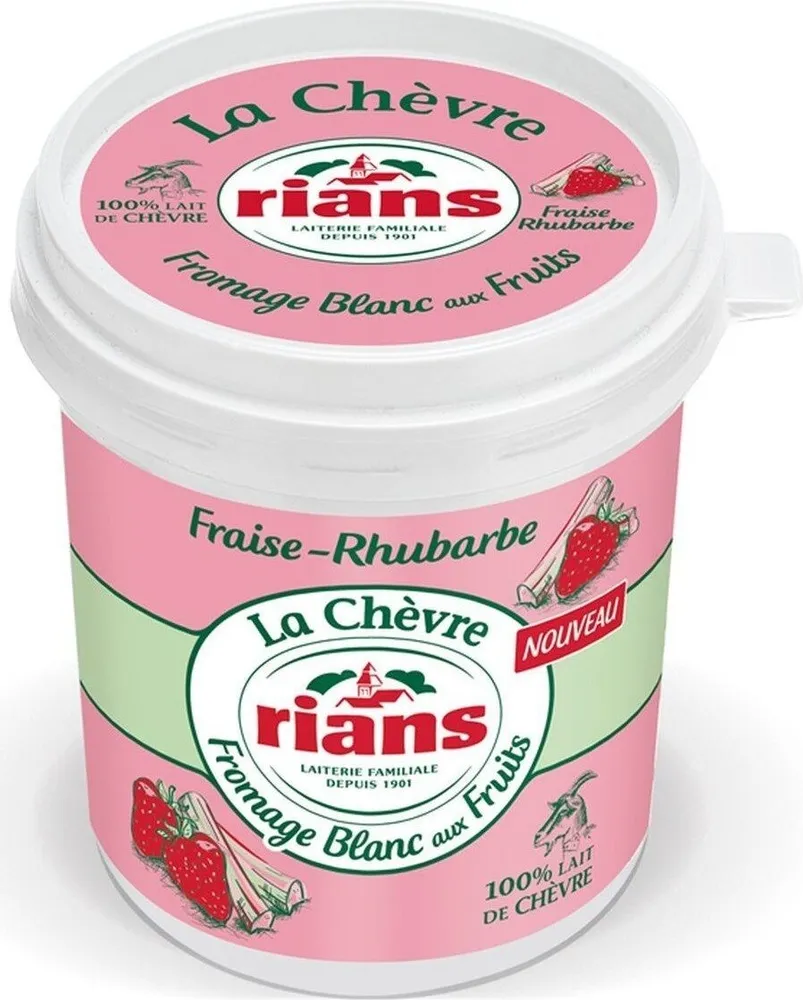 La chèvre fromage blanc aux fruits