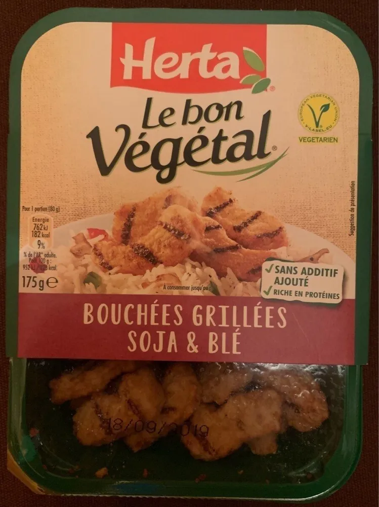 Le bon Végétal Bouchées grillées Soja & Blé