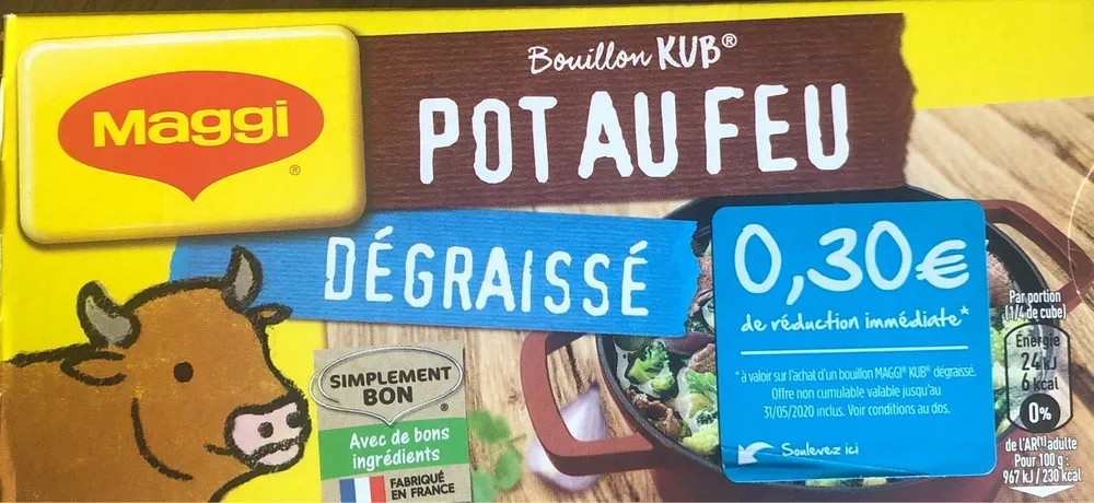 Bouillon KUB Pot au feu