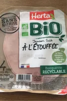 Jambon cuit à l’étouffée sans nitrite bio